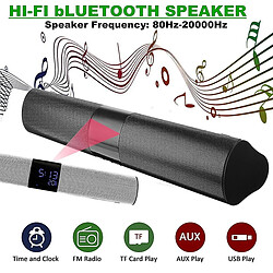 Universal LED sans fil Soundbar TV Affichage de l'appel mains libres Bluetooth Bluetooth Handles