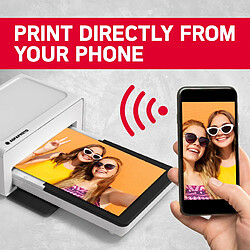 Acheter AGFA PHOTO Pack Imprimante Realipix Moments + Cartouches et papiers 40 photos supplémentaires - Impression Bluetooth Photo 10x15 cm Smartphone Apple et Android, 4Pass Sublimation Thermique - Blanc - Blanc