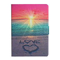 Etui en PU Impression de motifs avec support pliable le coucher du soleil pour votre Samsung Galaxy Tab A7 Lite 8.7 pouces T220/T225