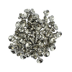 50pcs 8mm Blanc Bouchon De Manche De Coupe Pour Le Connecteur Boule Perle Perle Caution Pendentif Diy