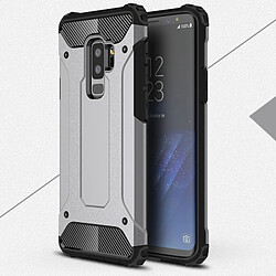 Wewoo Coque renforcée gris pour Samsung Galaxy S9 + TPU + PC 360 Degrés De Protection Antichoc Étui de