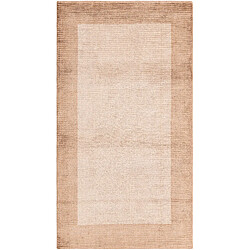 Vidal Tapis de laine 147x79 brun Darya