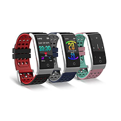 YP Select 0.96 pouces Écran couleur Pression artérielle Moniteur de fréquence cardiaque Sport Bluetooth Montre-bracelet intelligente-NOIR