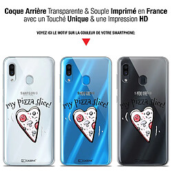 Avis Caseink Coque Pour Samsung Galaxy A30 (6.4 ) [Gel HD Collection Love Saint Valentin Design My Pizza Slice - Souple - Ultra Fin - Imprimé en France]