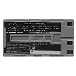 vhbw Batterie compatible avec Hioki LR8510, LR8511 scanner de code-barre POS (3000mAh, 7,4V, Li-ion)