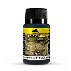 Vallejo Black Thick Mud Model Paint Kit