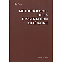 Méthodologie de la dissertation littéraire