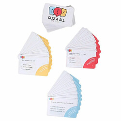 Paris Prix Jeu de 60 Cartes Quizz 8cm Multicolore