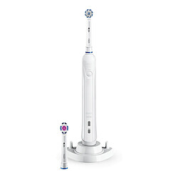 Oral-B PRO 900 Sensi UltraThin Adulte Brosse à dents rotative Blanc