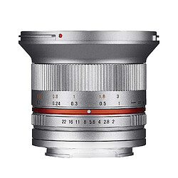 Samyang 12mm F2.0 MFT (argent)