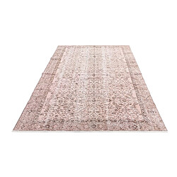 Avis Vidal Tapis de laine 267x165 brun Ultra Vintage