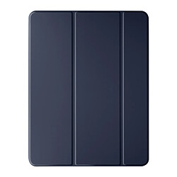 Avizar Étui pour iPad Pro 13 2024 Clapet Pliable Support Multipostions Bleu Roi