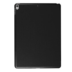 Avis Wewoo Coque Transparent et noir pour iPad Pro 10.5 pouces PU Litchi Texture 3-pliage Smart Case couvercle arrière avec support