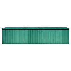 vidaXL Abri de jardin Vert 257x779x181 cm Acier galvanisé