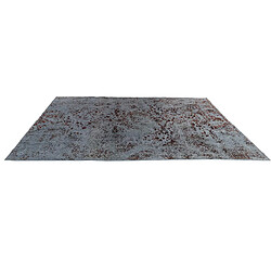 Avis Vidal Tapis de laine 291x190 Bleu Vintage Royal