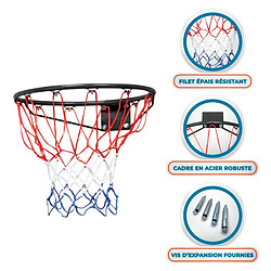 Acheter Bumber Arceau de Basket-Ball mural MALIBU Diamètre 45 cm et filet – fixation murale incluse