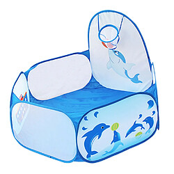 Avis dauphin ball pit playpen jouer tente mer boule piscine jouet avec panier de basket