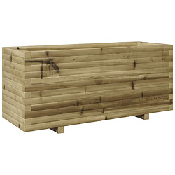 vidaXL Jardinière 110x40x49,5 cm bois de pin imprégné