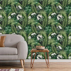 Avis DUTCH WALLCOVERINGS Papier peint Eden Noir et vert foncé