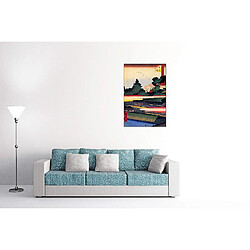 ArtPlaza AS92915 Panneau Décoratif Bois, Multicolore, 60 x 1,8 x 90 cm