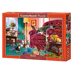 Castorland Puzzle 500 pièces : Chatons coquins