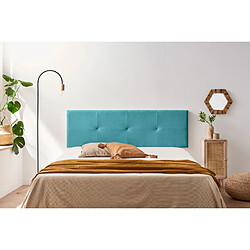 Avis Tête de Lit Tapisée ALTEA Aqualine - 130 x 50 cm - Turquoise - Moonia