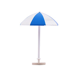 Acheter Modèles de parasol de parapluie miniature de plage maison de poupée bricolage bleu + L