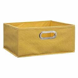 Boîte de Rangement Pliable Premium 15x31cm Jaune