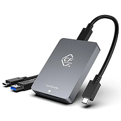 Universal Tapez un lecteur de carte USB3.1 Adaptateur Gen2 10 Gbit / s pour Windows XP avec câble pour SLR