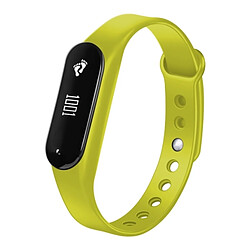 Wewoo Bracelet connecté vert 0,69 pouces OLED Bluetooth Smart Display, moniteur de fréquence cardiaque de / Podomètre / Appels Rappel / de sommeil / sédentaire / Alarme / Anti-perte, Compatible avec Android et iOS Téléphones