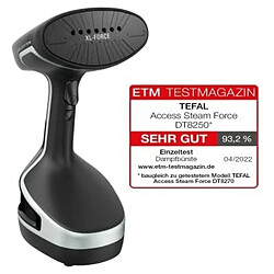 Avis Lace International Games Tefa Dampfglätter DT8250E1 BK Access Steam Force DAMPFBÜRSTE