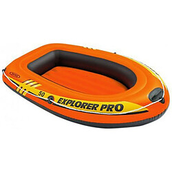 Totalcadeau Bateau gonflable Explorer 50 en vinyle (137 x 85 x 23 cm) piscine et mer pas cher