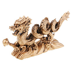 dragon chinois fengshui figurine statue ornements décor à la maison artisanat cuivre