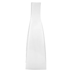 Beliani Vase décoratif THAPSUS Céramique 25 cm Blanc pas cher