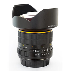 SAMYANG 14 mm f/2,8 ED AS UMC SONY A GARANTI 2 ANS