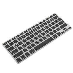 Housse En Cuir Coréenne En Silicone Pour Protection MacBook Pro 13/15 Pouces Noir