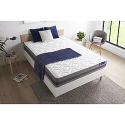 ACTISOM Matelas Latex et mémoire de forme 80x200 cm Maxi épaisseur 5zones de confort pas cher