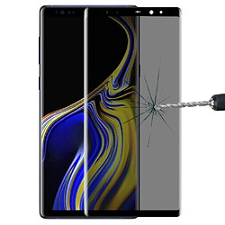 Wewoo Film de verre trempé de anti-espion à couverture complète UV pour Galaxy Note 9