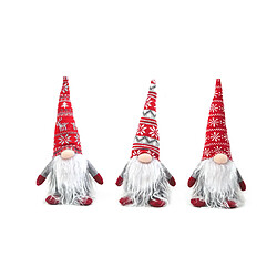 C304 3PCS Poupée de poupée sans visage de Noël Rudolph Top Hat Poupée Home Shopping Mall Fenêtre Atmosphère Décoration Fournitures