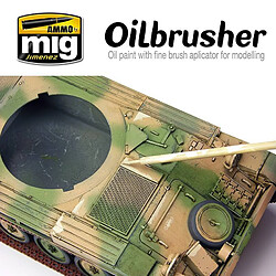 Mig Jimenez Ammo Peintures Oilbrusher Field Green pas cher