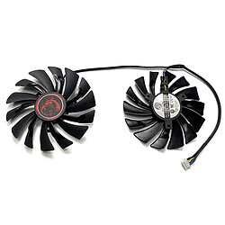 Avis Ventilateur de carte graphique Accessoires de remplacement compatible carte graphique MSI R9 390X 390 380/R7 370 GAMING