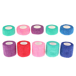 10x animal de compagnie chien chien chat chat non tissé vétérinaire enroulé bandage cohésif