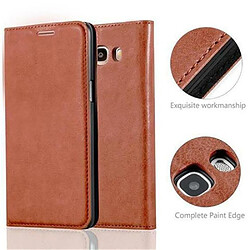 Avis Cadorabo Coque Samsung Galaxy J5 2015 Etui en Brun