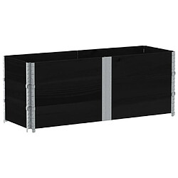 Acheter vidaXL Jardinière noir 150x50 cm bois massif de pin