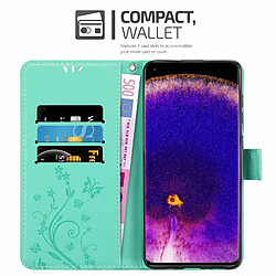 Cadorabo Coque Oppo FIND X5 PRO Etui en Turquoise