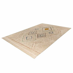 Paris Prix Tapis Tufté à la Main Ethnique Mylen Beige 120 x 170 cm