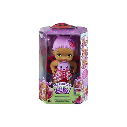 Mattel My Garden Baby - Coccinelle Boit & Pipi Violet - Poupon - 3 Ans Et +