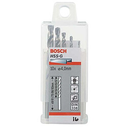 Bosch Forets à métaux rectifiés HSS-G, DIN 338 6,6 x 63 x 101 mm