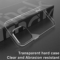 Coque en TPU IMAK ultra clair, anti-choc pour votre iPhone 14 Pro - transparent