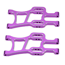 Acheter 1 Paire 1/10 En Alliage D'aluminium Avant Bras De Suspension Inférieurs Pour Voiture RC HSP Violet